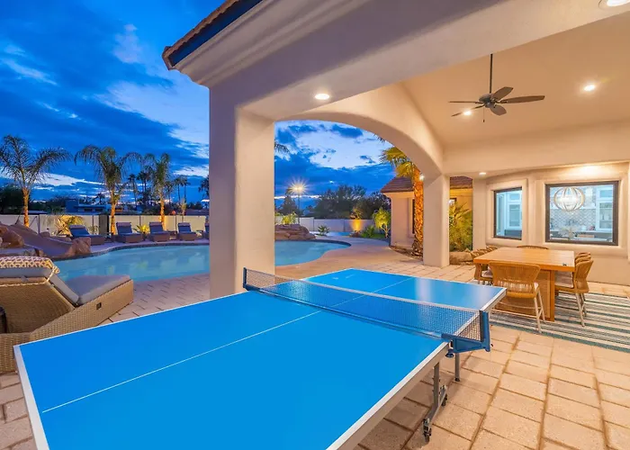 Villa 4million Designer Waterslidewonderlandtheatregymsportcourtshuffleboard Court