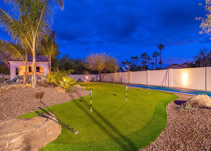 4million Designer Waterslidewonderlandtheatregymsportcourtshuffleboard Court * Scottsdale