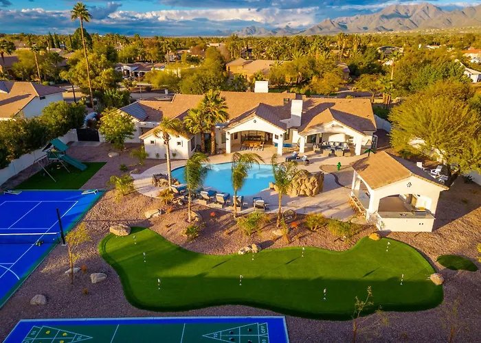 4million Designer Waterslidewonderlandtheatregymsportcourtshuffleboard Court Villa