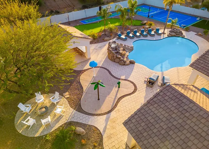 4million Designer Waterslidewonderlandtheatregymsportcourtshuffleboard Court * Scottsdale